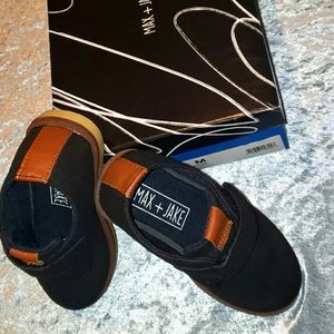 Black/Tan Oxfords Size 8 (toddler/boys)